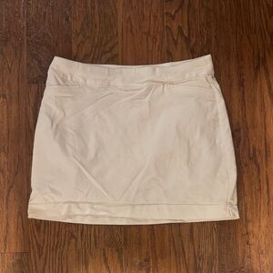 Elegant white Women's Skort